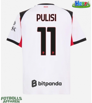 AC Milan Christian Pulisic #11 Bortatröja 2025-26 Kortärmad
